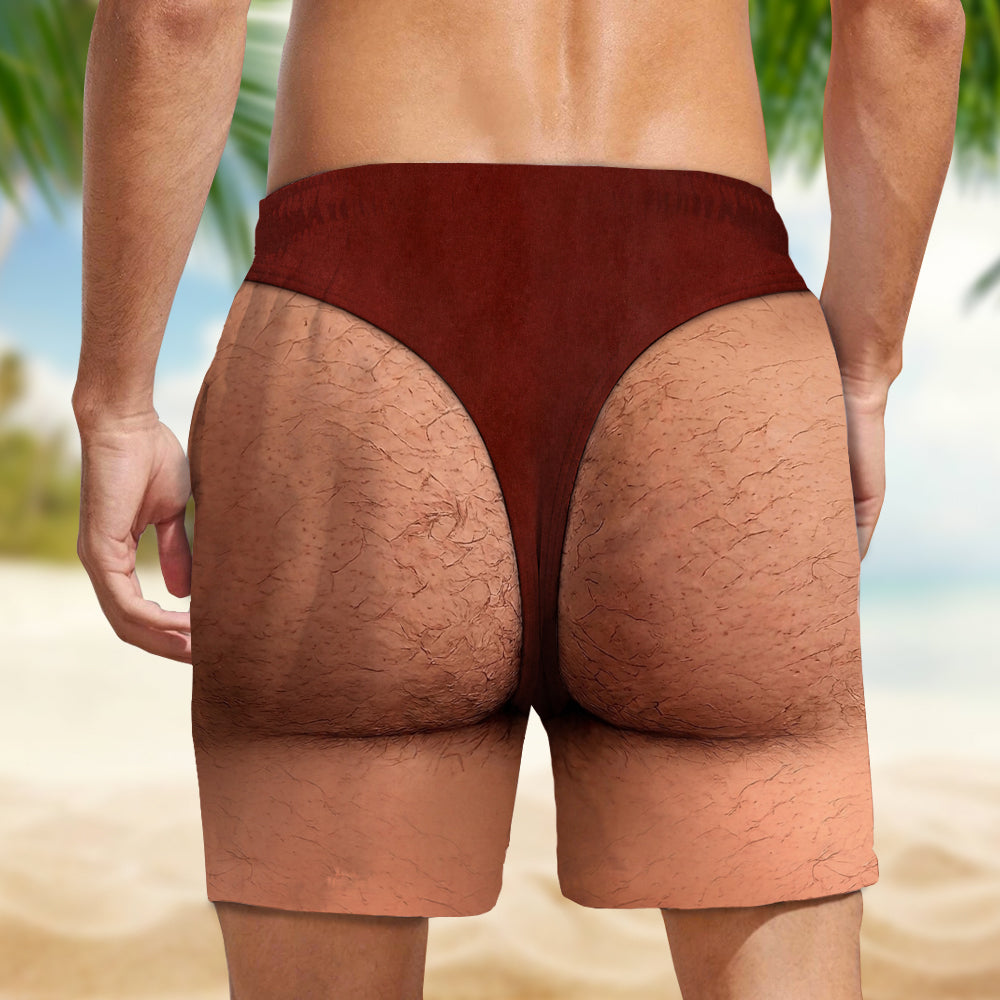 Personalized Funny Tuxedo Beach Shorts - Summer Vacation Gift for Men HA75 921860