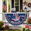 USA 250 Years 1776 - 2026 Non-Pleated Fan Flag TH10 170157