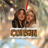 Custom Funny Photo Bestie Photo Christmas Tree Acrylic Ornament LM32 895953