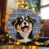 Custom Photo Christmas Ceramic Ornament, Gifts For Dog Cat Lovers, Dog Dad And Mom, Cat Owners TH10 170681