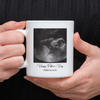 Custom Photo Happy Father's Day Baby Scan Mug - Gift For Father's Day TH10 169933
