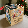 Custom Photo We're Always With You Memorial Cube Ornament For Christmas TH10 894525