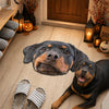 Custom Funny Face Dog Cat Doormat Custom Shape CH07 180204