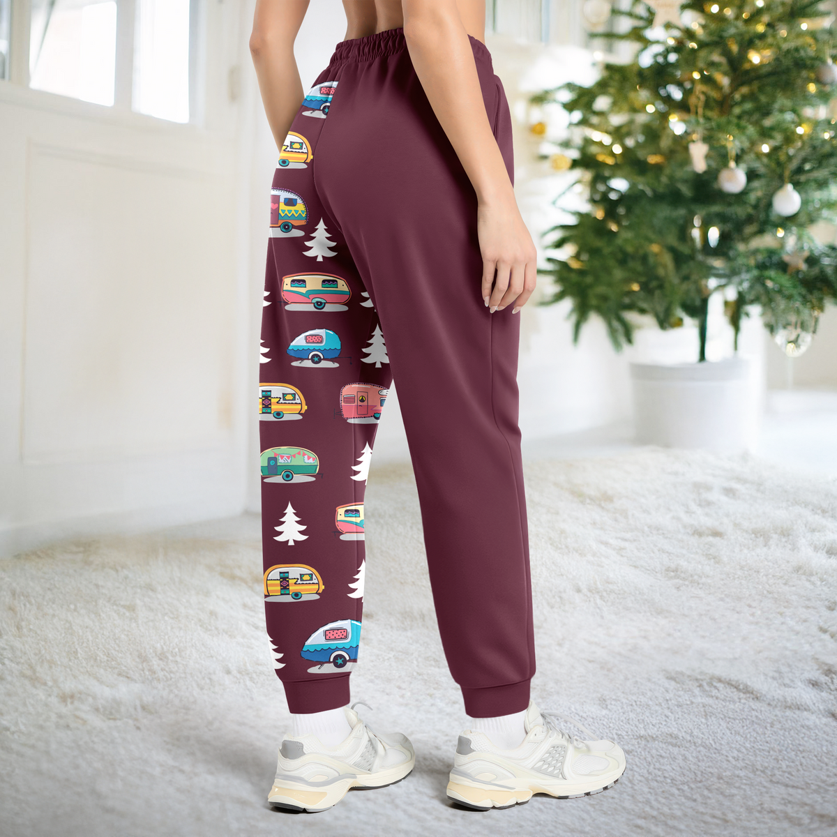 Personalized Happy Camper Sweatpants Gift For Camper HA75 897682
