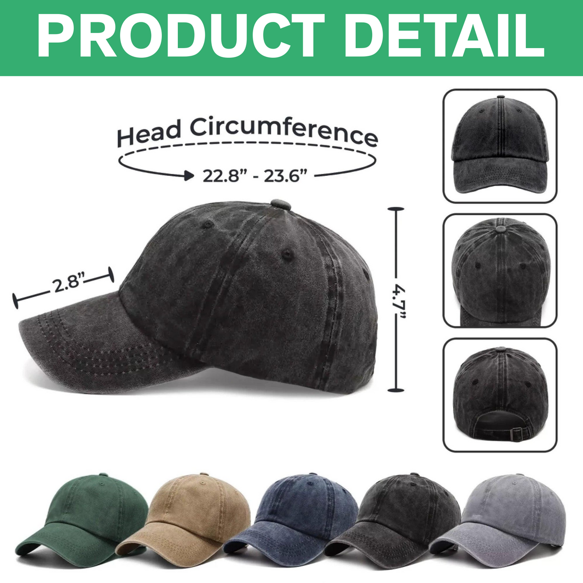 Custom Name Dad With Kid Denim Baseball Cap TH10 894027