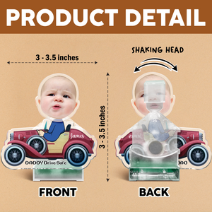 Custom Face Bobblehead Car Dashboard Decoration Gift For Dad Shaking Head HO82 893842