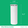 Custom Name Teacher Personalized Skinny Tumbler Gift for Teacher LM32 893741