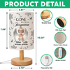 Custom Photo Forever In Our Hearts Memorial Fabric Lamp TH10 892855