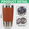 Custom Photo Life Would Be Boring Without Me Dog Cat Leather Tumbler HA75 892826