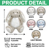 Custom Name Bunny Plush New Baby Gift, Baby Shower Gift From Family Members HA75 891980