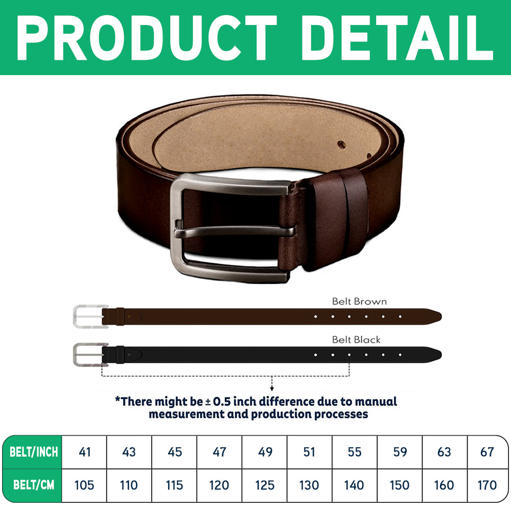 Custom Kid Names This Belt Belongs To The World’s Best Dad Leather Belt - Personalized Gift for Father LM32 899789