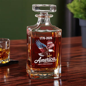 Celebrate 250 Years of America USA Anniversary 1776-2026 Decanter HO82 894518