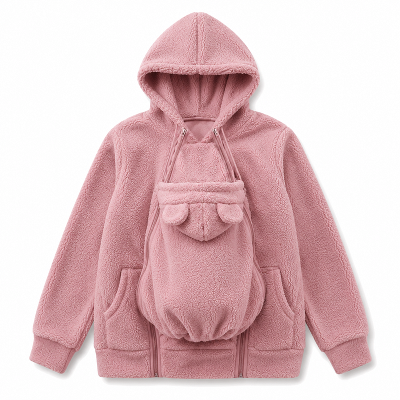 Hands-Free Babywearing Hoodie, Cozy Mama Baby Carrier Hoodie CH07 180540