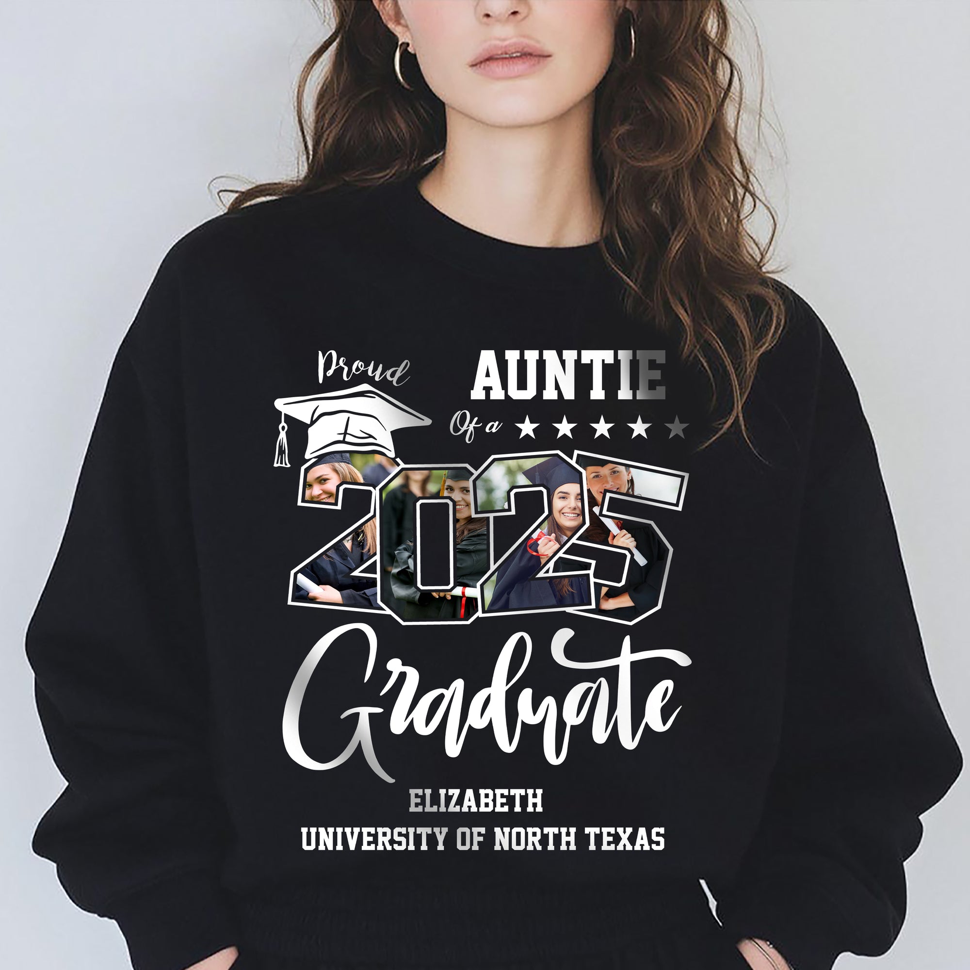 Custom Photo Proud Family Of A Graduate Graduation Dark Shirt For Family Members HA75 891934