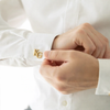 Personalized Initial Cufflinks for Men, Best Man Gifts For Father's Day, Valentine, Groomsmen Gifts LM32 899483