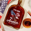 Celebrate 250 Years of America USA Anniversary 1776-2026 Whiskey Bottle HO82 894520