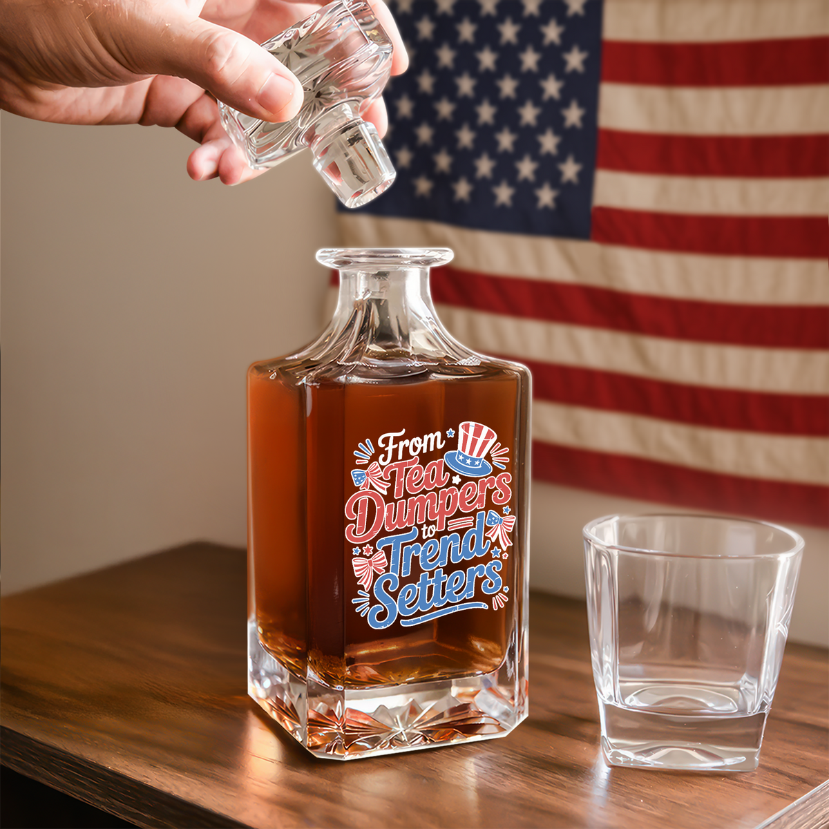 USA 250th Anniversary 250 Years of Freedom America Decanter HO82 894532