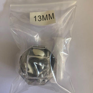 GeckoCustom 1 Pair Vampire Teeth Fangs Dentures Props Halloween Costume Props False Teeth Solid Glue Denture Adhesive Halloween Party Decor 1.3cm with glue 2