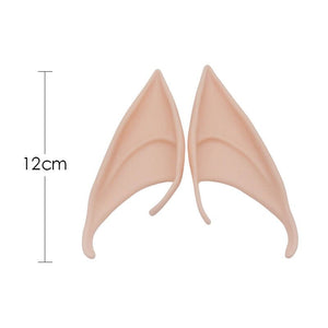 GeckoCustom 1 Pairs Halloween Teeth Fangs Dentures Props Party Costume DIY Cosplay  Horror 5g Glue Friends Gifts Cosplay Witch False Fangs 12CM