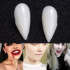 GeckoCustom 1 Pairs Halloween Teeth Fangs Dentures Props Party Costume DIY Cosplay  Horror 5g Glue Friends Gifts Cosplay Witch False Fangs