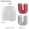 GeckoCustom 14cm Rainbow Arch Candle Silicone Mold DIY Rainbow Bridge Geometry Candle Making Soap Resin Plaster Mould Art Craft Home Decor U Shape