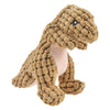 GeckoCustom 1PC Cats and Dogs Pet Plush Dinosaur Toys Interactive Dog Chew Toys Plush Stuffing Pet Supplies C / 25X9CM / CN