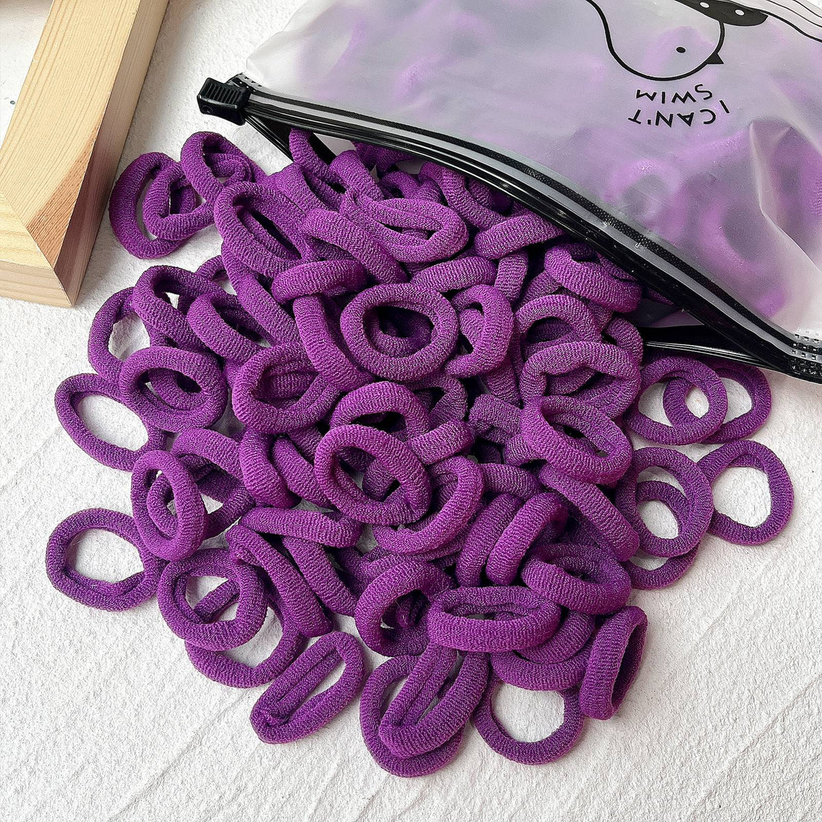 GeckoCustom 20/50pcs Kids Elastic Hair Bands Girls Sweets Scrunchie Rubber Band for Children Hair Ties Clips Headband Baby Hair Accessories 25 / 20 Pieces