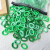 GeckoCustom 20/50pcs Kids Elastic Hair Bands Girls Sweets Scrunchie Rubber Band for Children Hair Ties Clips Headband Baby Hair Accessories 35 / 20 Pieces