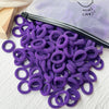 GeckoCustom 20/50pcs Kids Elastic Hair Bands Girls Sweets Scrunchie Rubber Band for Children Hair Ties Clips Headband Baby Hair Accessories 5 / 20 Pieces
