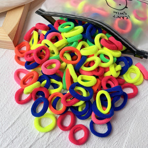 GeckoCustom 20/50pcs Kids Elastic Hair Bands Girls Sweets Scrunchie Rubber Band for Children Hair Ties Clips Headband Baby Hair Accessories 32 / 20 Pieces