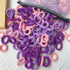 GeckoCustom 20/50pcs Kids Elastic Hair Bands Girls Sweets Scrunchie Rubber Band for Children Hair Ties Clips Headband Baby Hair Accessories 36 / 20 Pieces