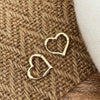 GeckoCustom 2021 New Classic Copper Alloy Smooth Metal Hoop Earrings For Woman Fashion Korean Jewelry Temperament Girl's Daily Wear earrings gold 3