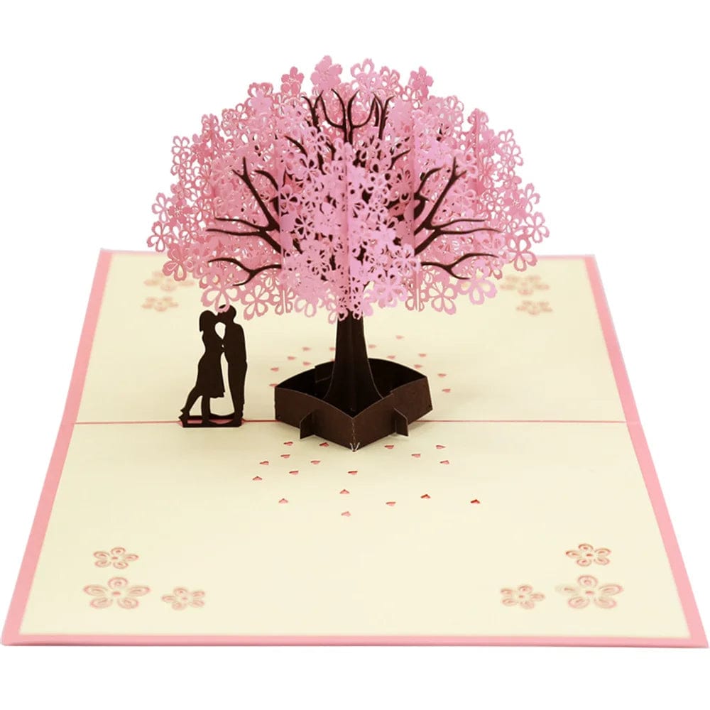 GeckoCustom 3D Pop Up Love Card with Envelope Valentines Day Birthday Anniversary Greeting Cards for Couples Wife Husband Handmade Gifts 1
