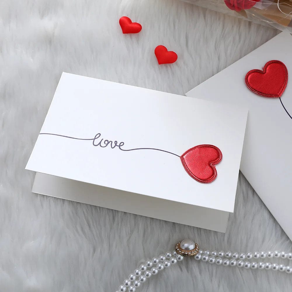 GeckoCustom 3D Pop Up Love Card with Envelope Valentines Day Birthday Anniversary Greeting Cards for Couples Wife Husband Handmade Gifts 20