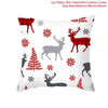 GeckoCustom 45cm Christmas Cushion Cover Navidad Merry Christmas Decorations For Home 2023 Xmas Noel Cristmas Ornaments New Year Gifts 2024 6