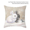 GeckoCustom 45cm Christmas Cushion Cover Navidad Merry Christmas Decorations For Home 2023 Xmas Noel Cristmas Ornaments New Year Gifts 2024 128-21