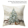 GeckoCustom 45cm Christmas Cushion Cover Navidad Merry Christmas Decorations For Home 2023 Xmas Noel Cristmas Ornaments New Year Gifts 2024 128-28