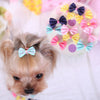 GeckoCustom 5Pcs/set Cute Colorful Dog Hairpin