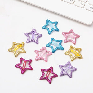 GeckoCustom 5Pcs/set Cute Dog Hairpin Colorful Bone Shape Hairpin Pet Puppy Dogs Hair Clips for Chihuahua Pug Pet Dog Grooming Accessories