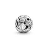 GeckoCustom 925 Sterling Silver Openwork Paw Print Infinity Charm Bead Fit Original Pandora Bracelet Necklace Jewelry Gift For Women SS53