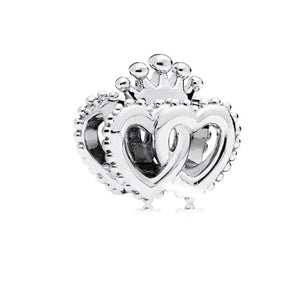 GeckoCustom 925 Sterling Silver Openwork Paw Print Infinity Charm Bead Fit Original Pandora Bracelet Necklace Jewelry Gift For Women SS506