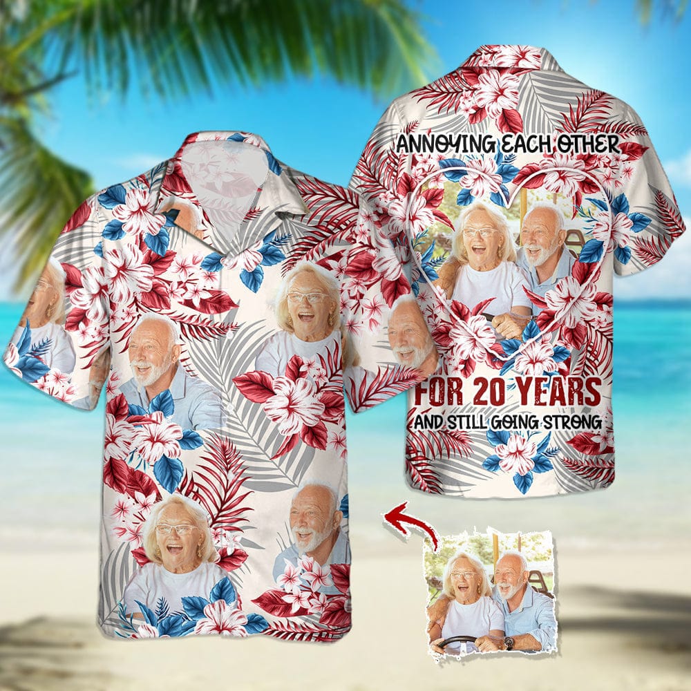 GeckoCustom Annoying Each Other Still Going Strong Hawaiian Shirt, K228 888433