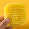 GeckoCustom Bathroom Dog Bath Brush Massage Gloves Soft Safety Silicone Comb with Shampoo Box Pet  Dog Brush