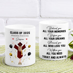 GeckoCustom Before You All Your Dreams Graduation Mug Personalized Gift TH10 892363