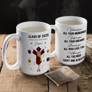 GeckoCustom Before You All Your Dreams Graduation Mug Personalized Gift TH10 892363