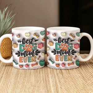 GeckoCustom Best Dog Mom Ever Pet Mug TA29 890048