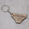 GeckoCustom Best Friends Are Like Big Knickers Keychain Personalized Gift K228 889648