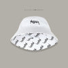 GeckoCustom Big Head Size Fisherman Hat Male Reversible Hawaii Korean Spring Hats for Men Casual  Panama Hat Bob Hip hop Bucket  Men Caps White 2 / S(52-54CM)