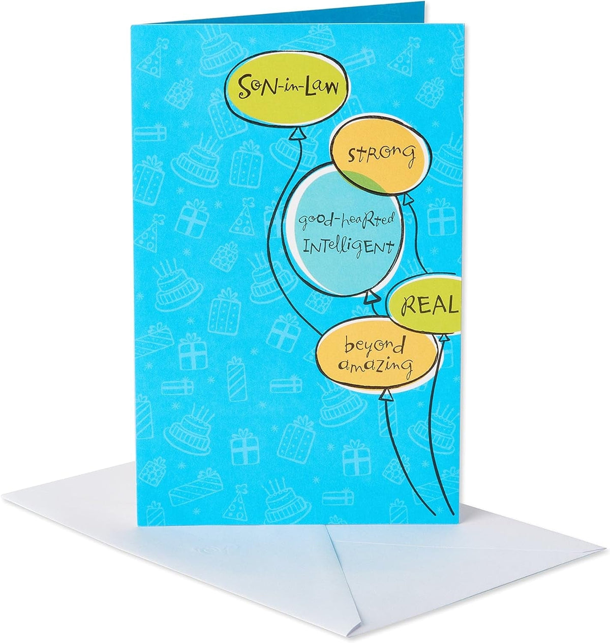 GeckoCustom Birthday Card for Son (Celebrate) Loved And Appreciated