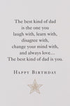 GeckoCustom Birthday Card to Father (Best Kind of Dad)